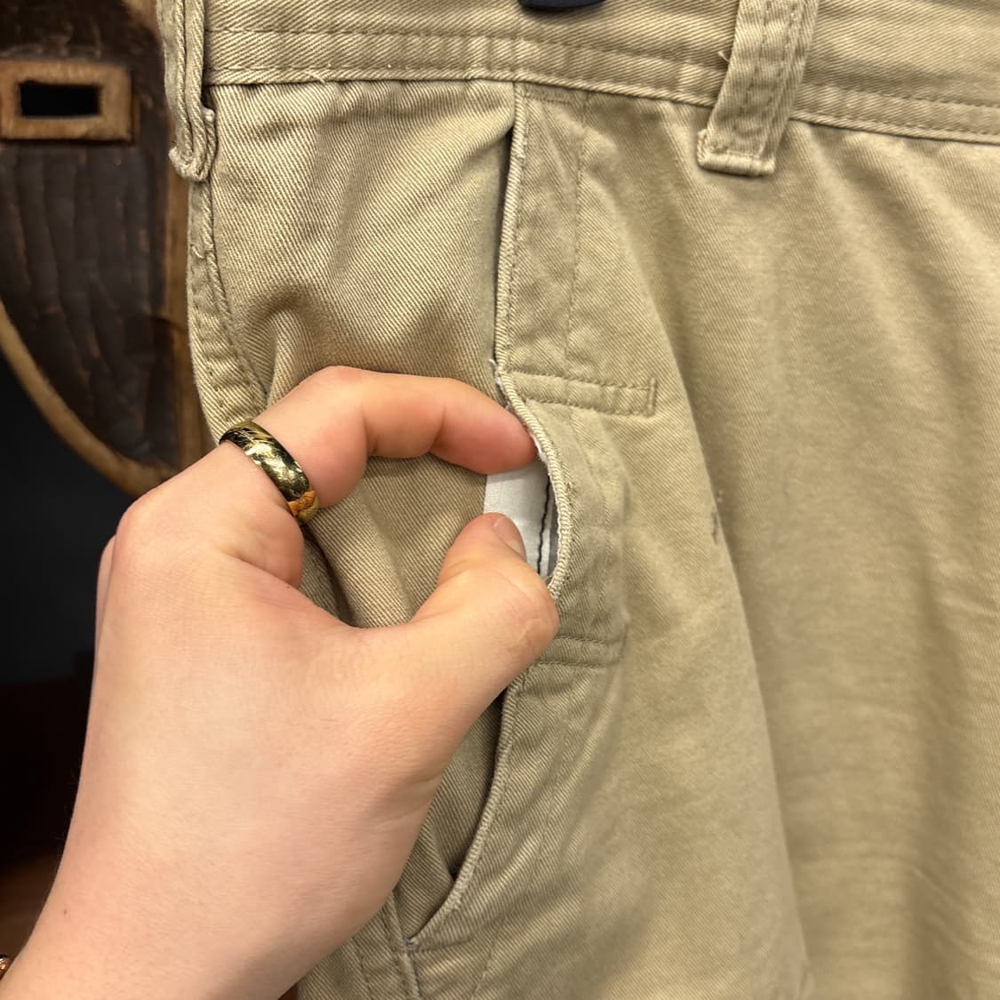 00s 리바이스 블랭크R탭 루즈 스트레이트 카고 하프팬츠 N1113   상품이미지6