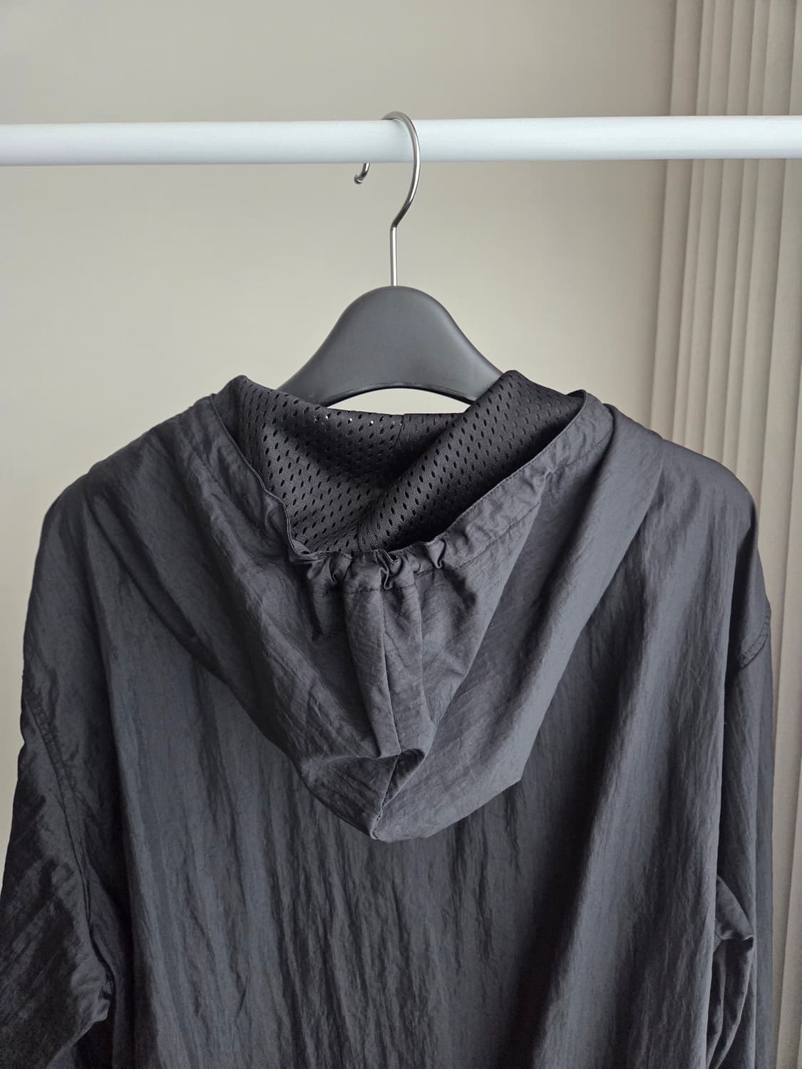 헤리티지플로스 heritagefloss 후드 바람막이 블랙 M 상품이미지6