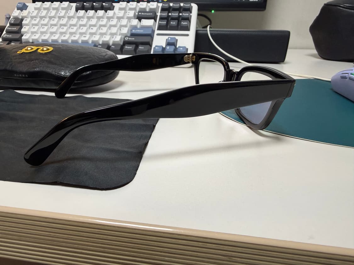 백산안경(하쿠산안경)데코퍼스트(골드윙) 상품이미지5