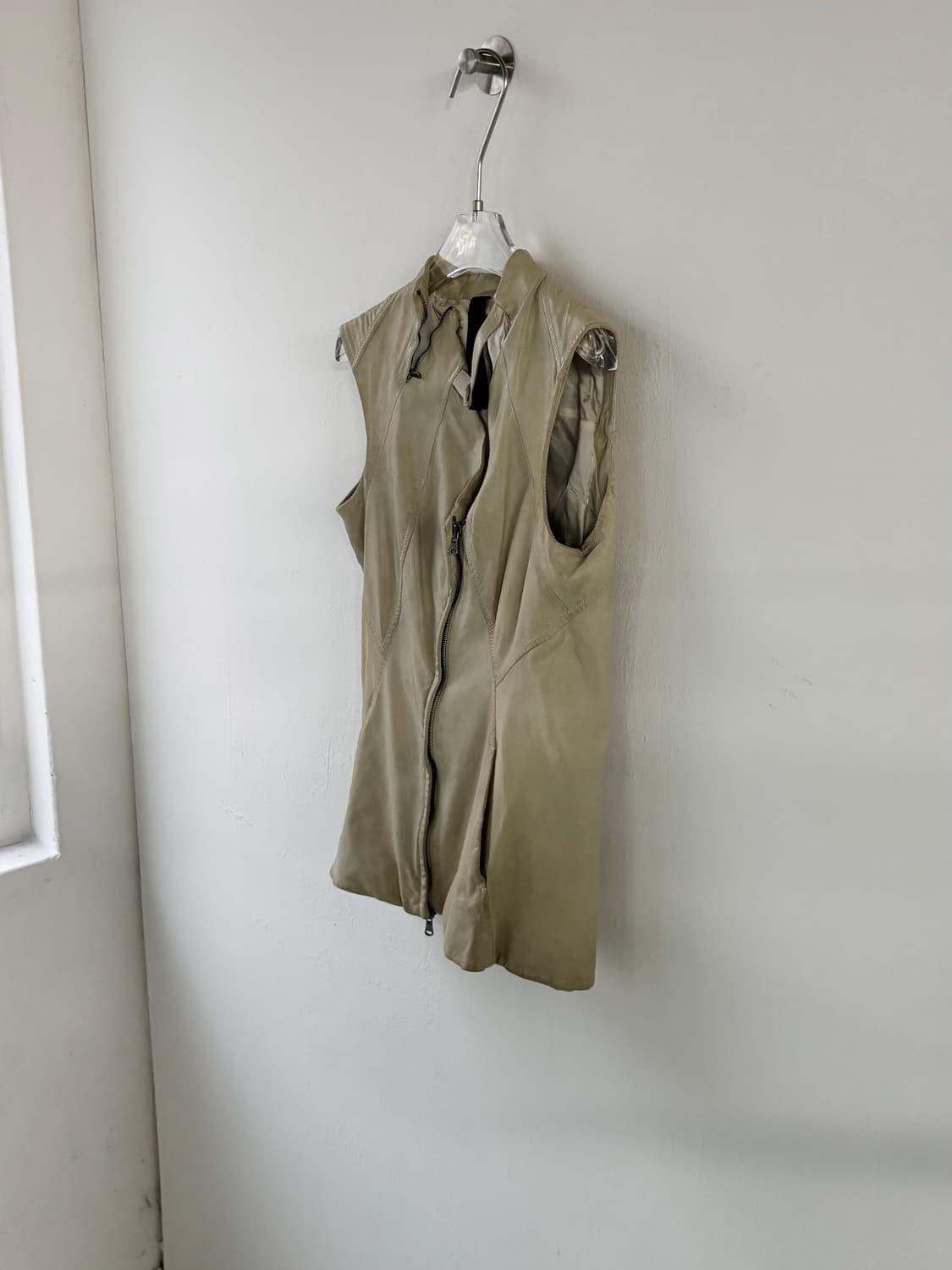 일라리아 니스트리 램스킨 레더 베스트  상품이미지5