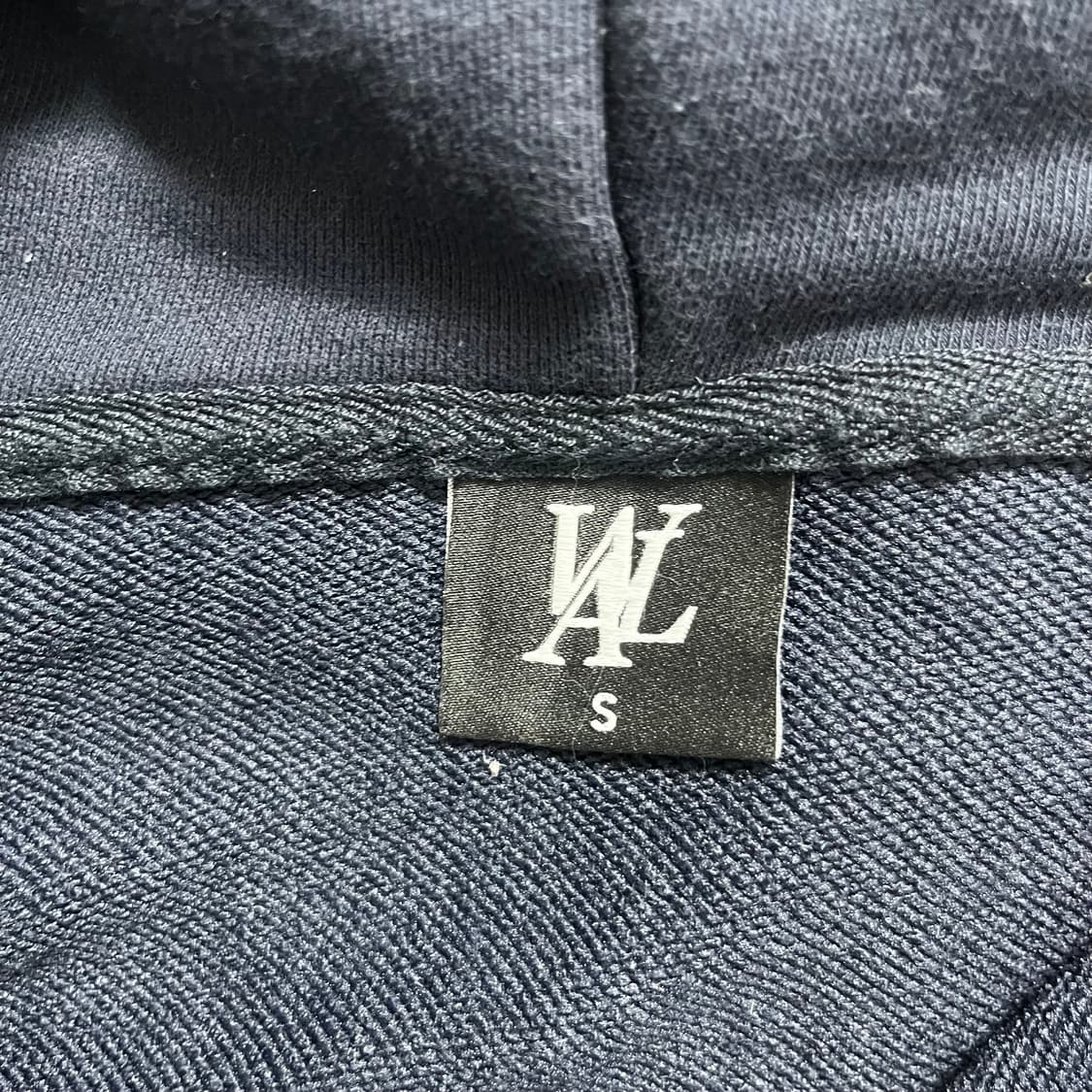 우알롱 시그니처 크롭 후드집업 상품이미지5