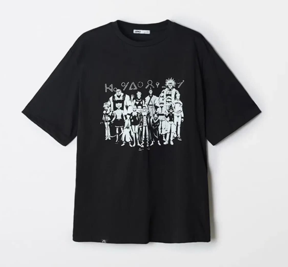 스파오 헌터헌터 환영여단 클로로 티셔츠 XL 상품이미지1