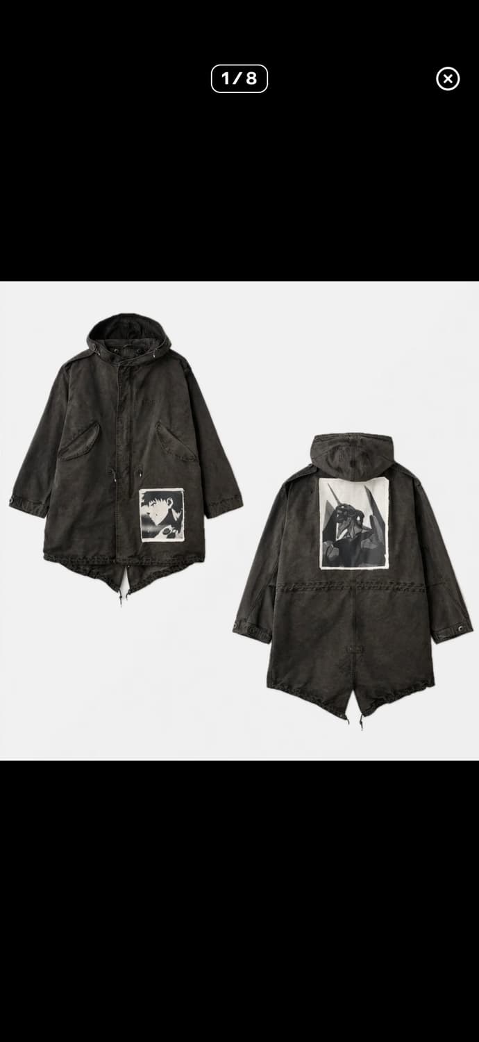 포스텍츠 가먼츠 에반게리온 초호기 m65 상품이미지1