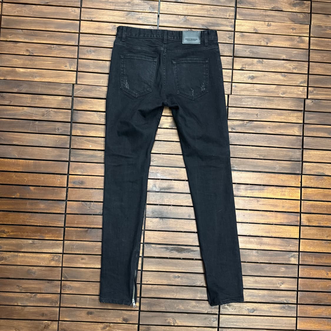 피스워커 블랙 스키니진 (30)   상품이미지3