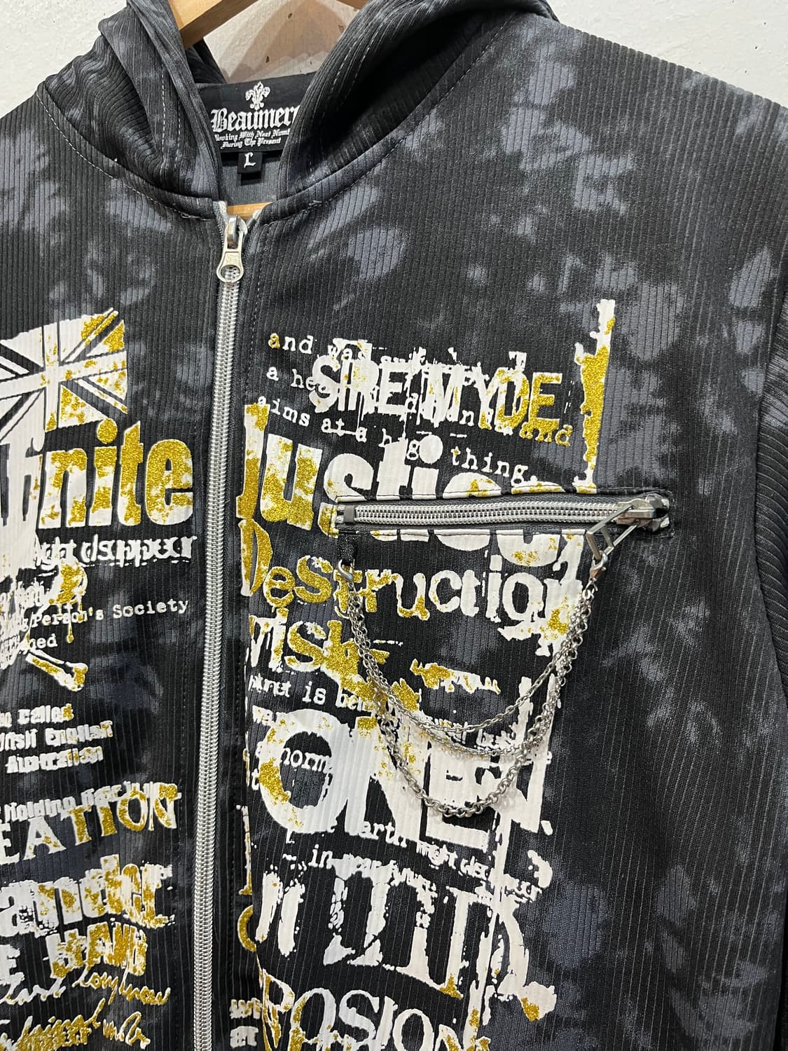 beaumere JPN 락펑크 후드집업  상품이미지2