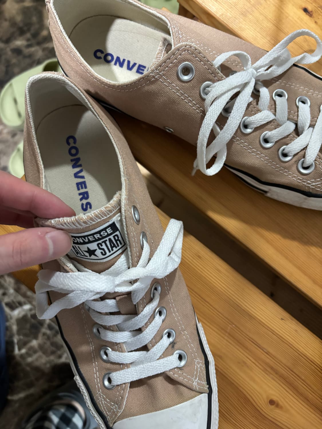 컨버스 로우 베이지 270 상품이미지4