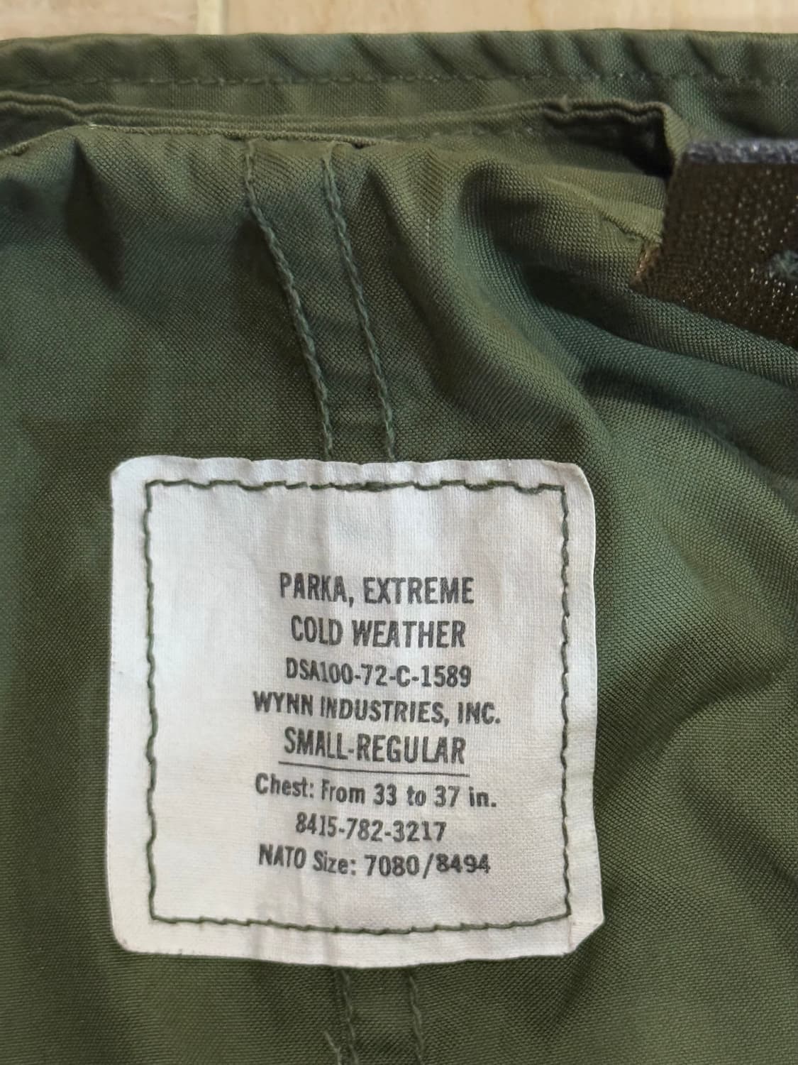 밀리터리 70s M65 필드자켓 상품이미지7