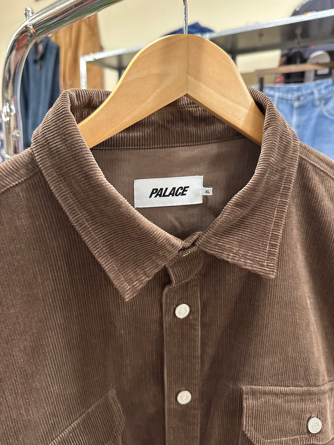 팔라스 드롭숄더 코듀로이 셔츠  상품이미지3