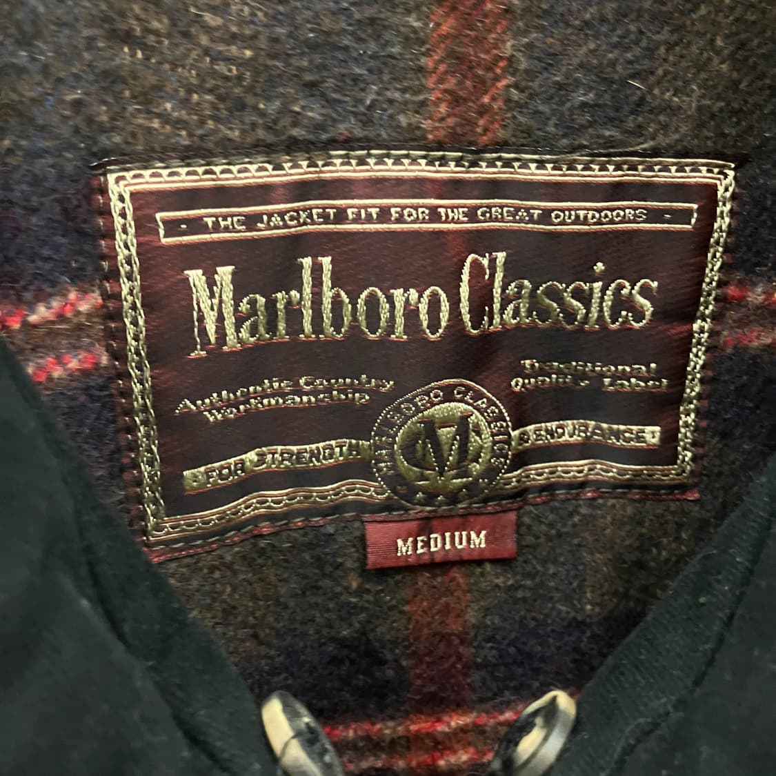 말보로 클래식 블랙 블루종 자켓 M 상품이미지3