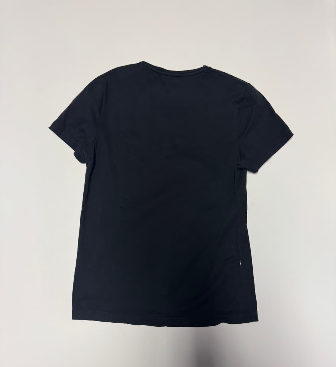 정품 여성 라코스테 라이브 브이넥 반팔 티셔츠 S 2 블랙 상품이미지2