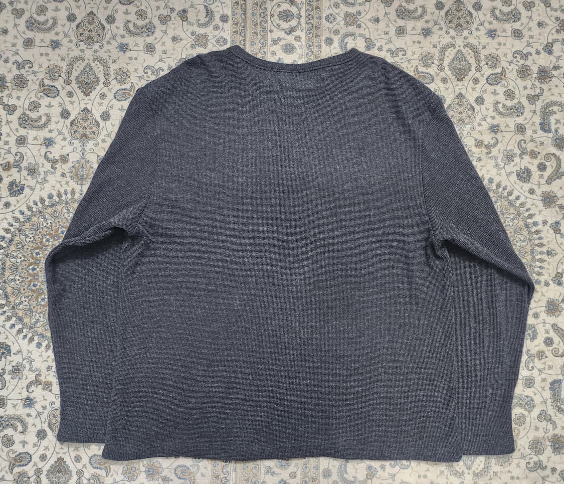 엑스컨테이너 와플 헨리넥 롱 슬리브 XL 상품이미지3