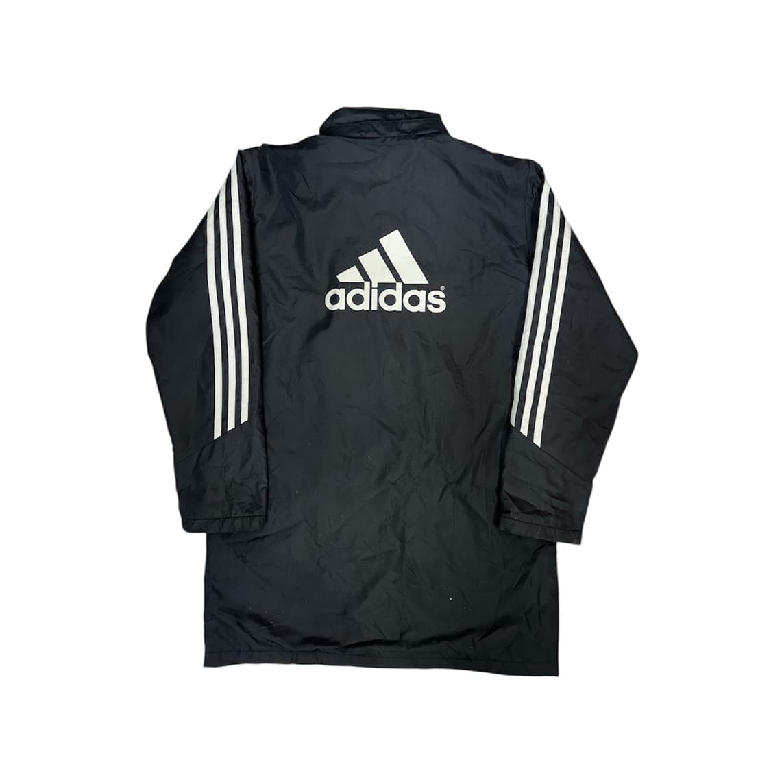 아디다스 블랙 빅 로고 화이트 삼선 바람막이 자켓  상품이미지6