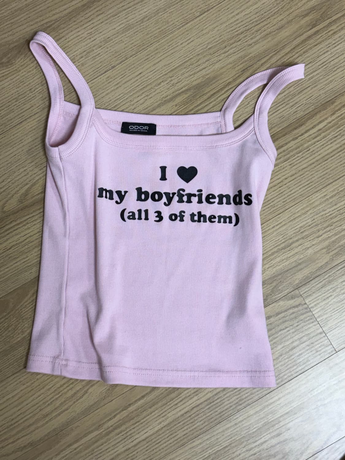 오도어  I luv BF 나시 상품이미지1