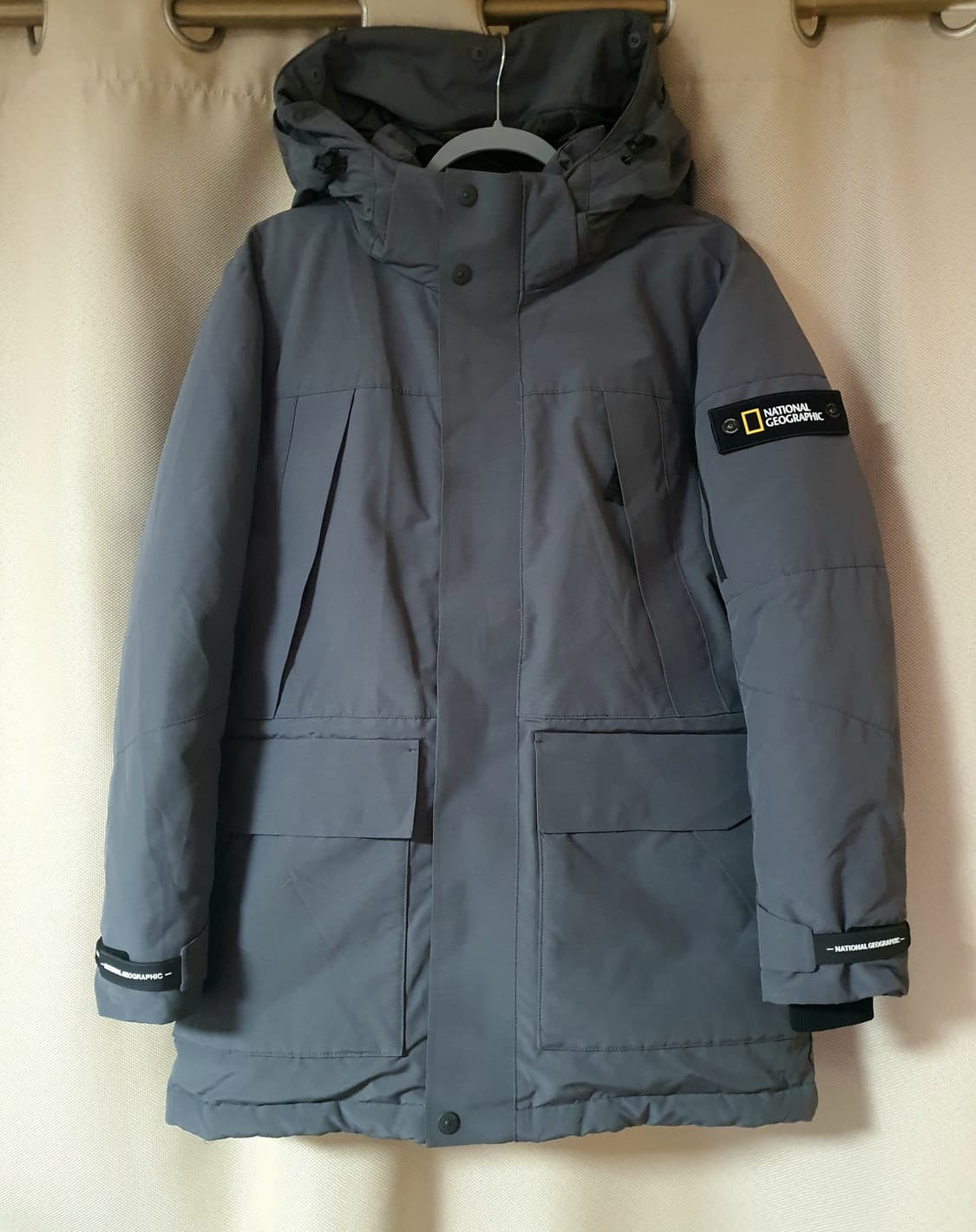(새상품) 내셔널지오그래픽 벨루가 덕다운 패딩 95-100 상품이미지1