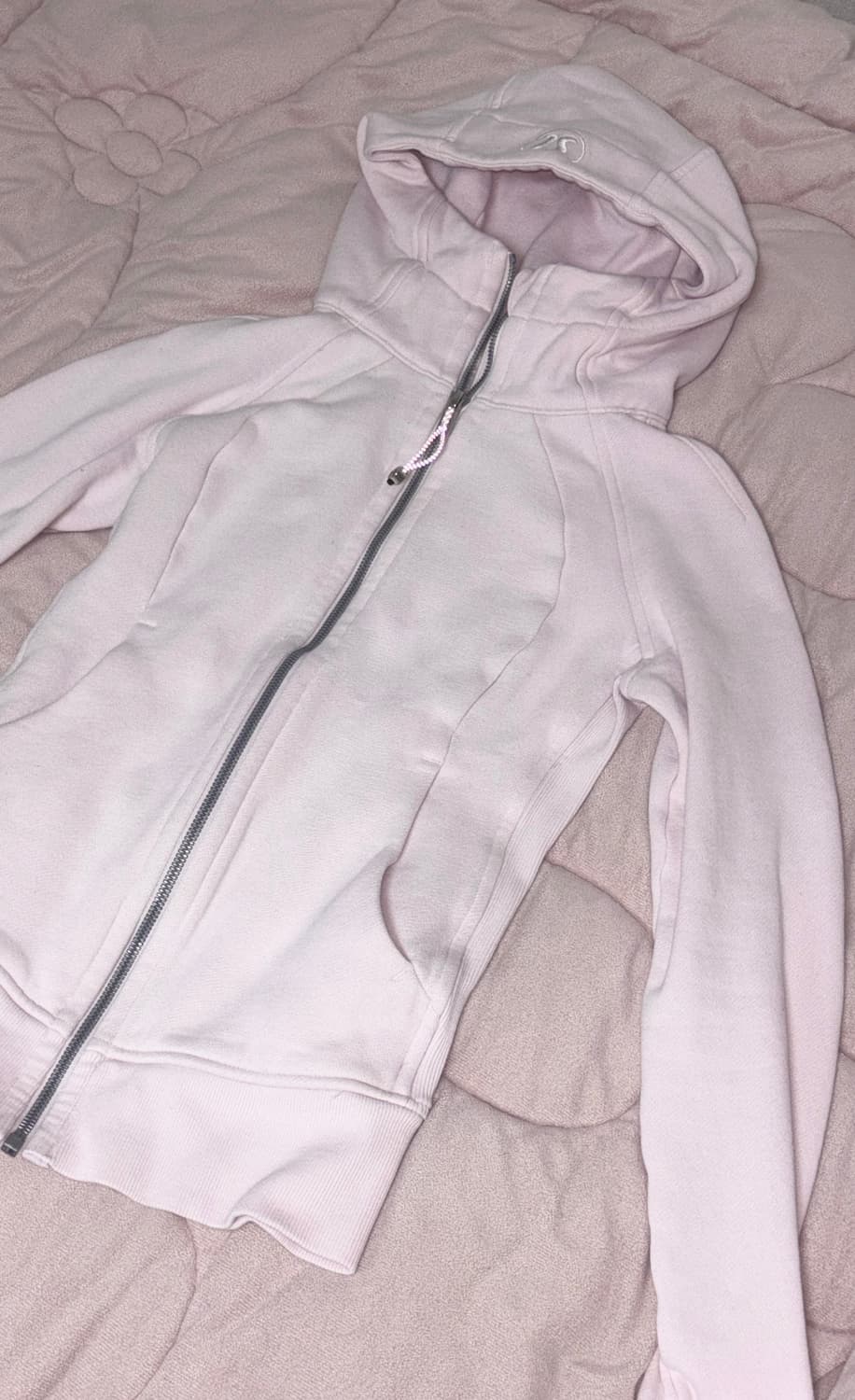 룰루레몬 스쿠바 풀집 후디 핑크 사이즈2 상품이미지2