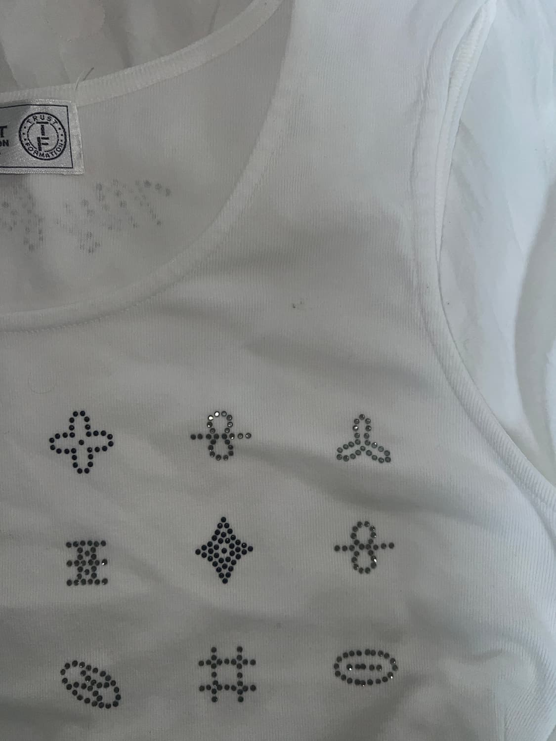 Cubic sleeveless 큐빅 나시 일본 상품이미지3