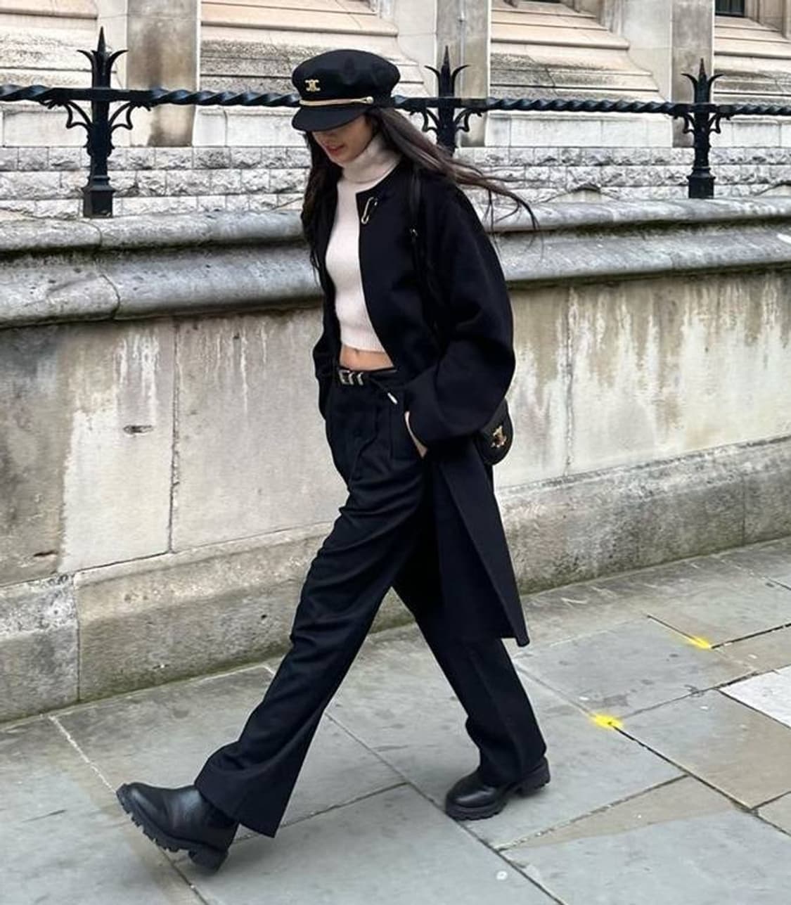 [블랙핑크 리사님 착용] 셀린느 23fw 트리옹프 세일러캡 상품이미지2