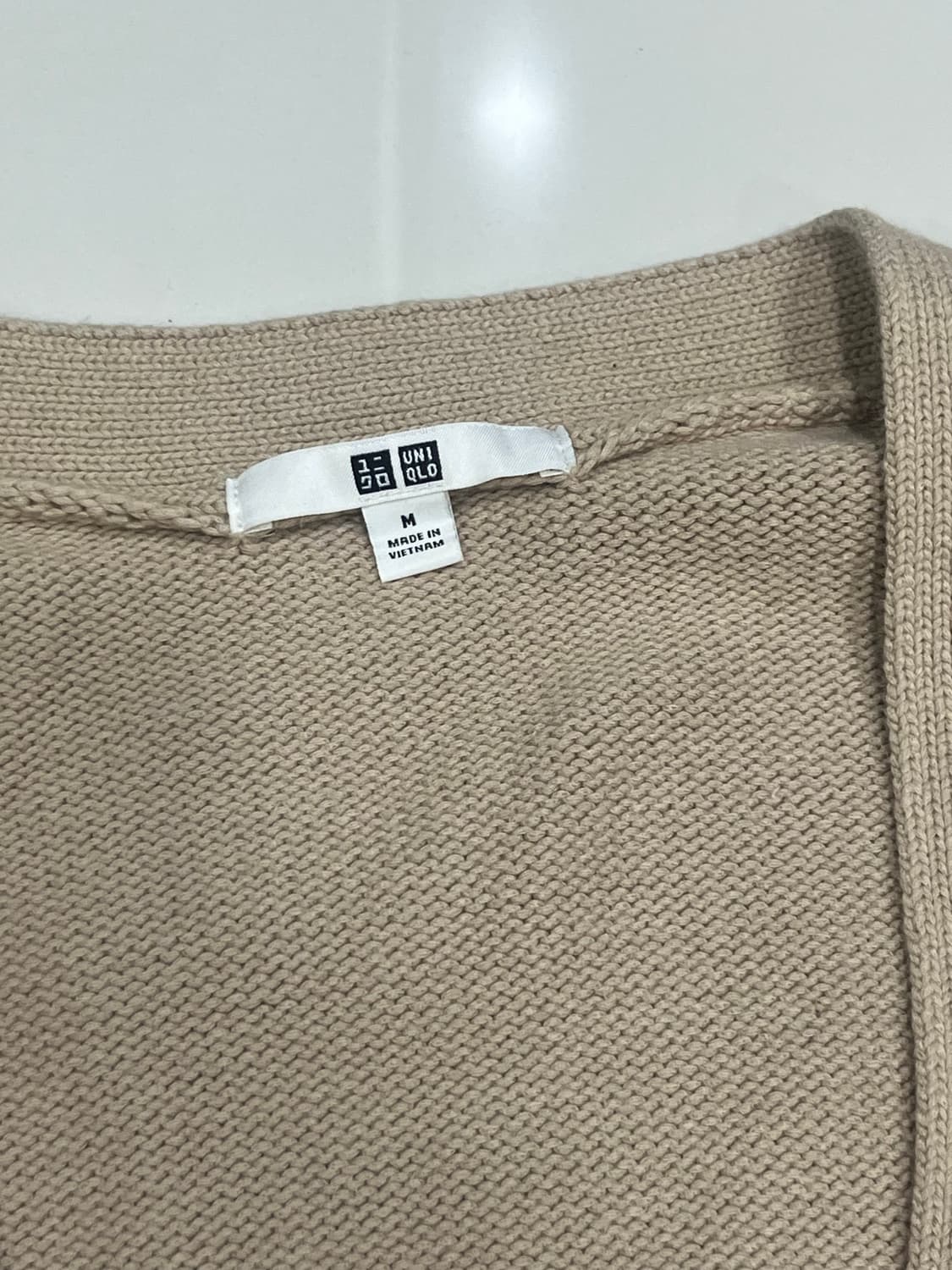 빈티지 유니클로 베이지 가디건 상품이미지3