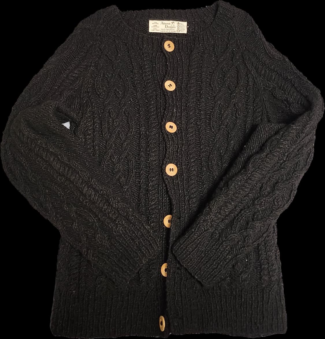 아테나 디자인 울 니트웨어 가디건 상품이미지1