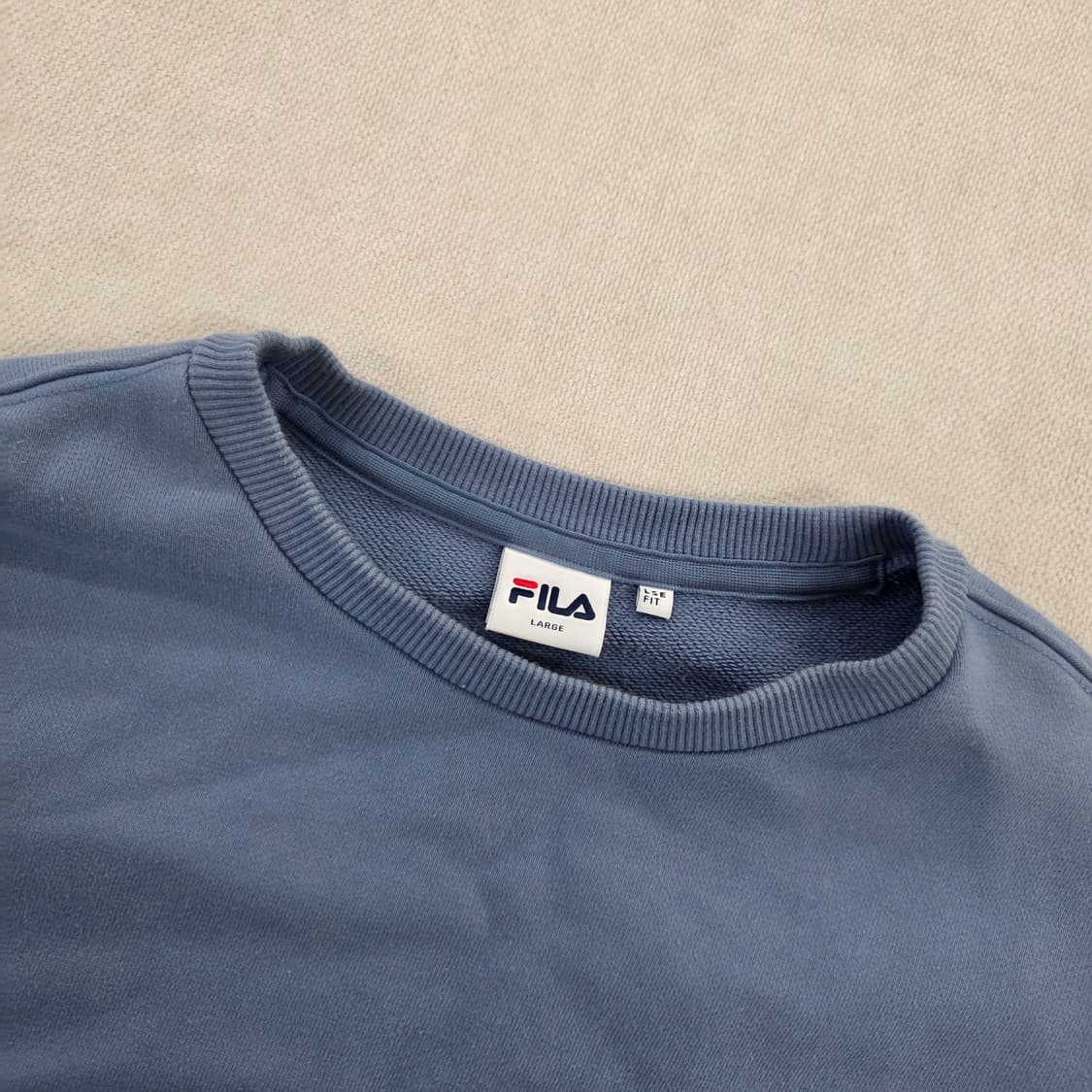 [L] 휠라 맨투맨 스웻셔츠 0223J 상품이미지2