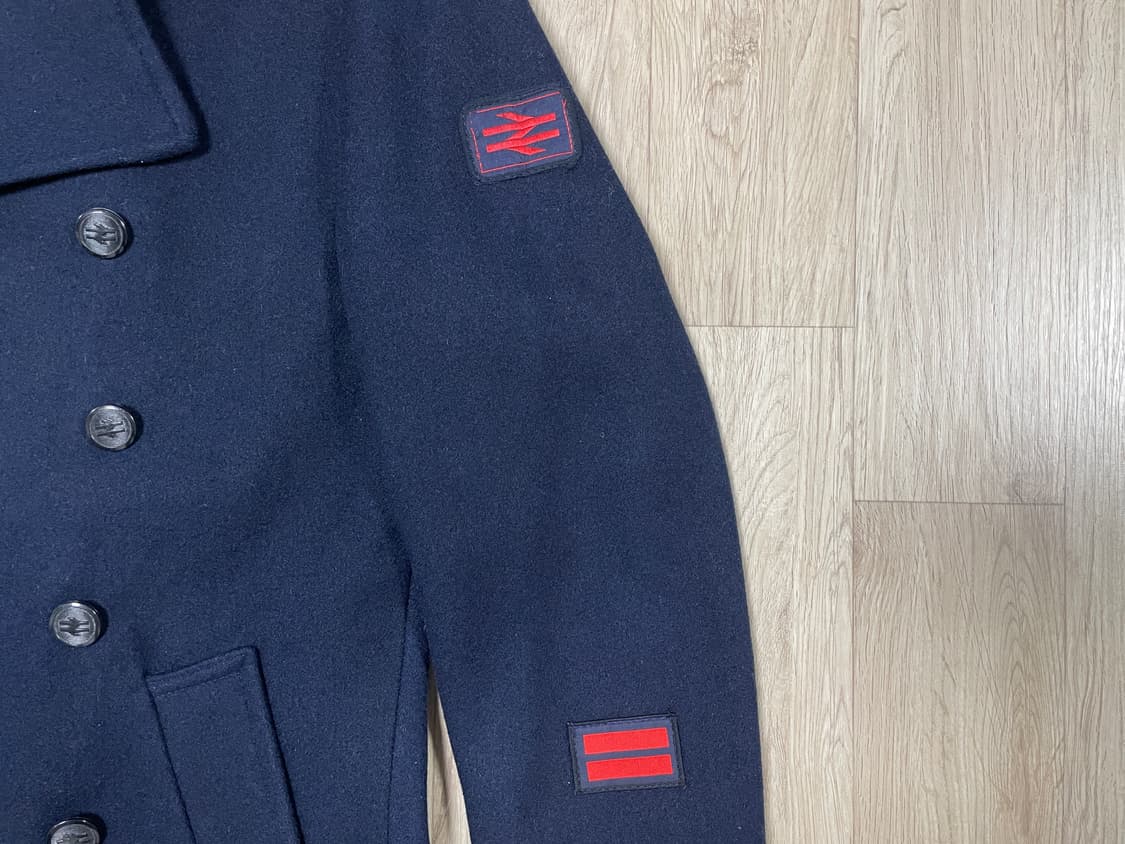 95) 80s 영국 브리티쉬 레일로드 피코트(데드스탁)RRL&LVC&폴로 상품이미지5