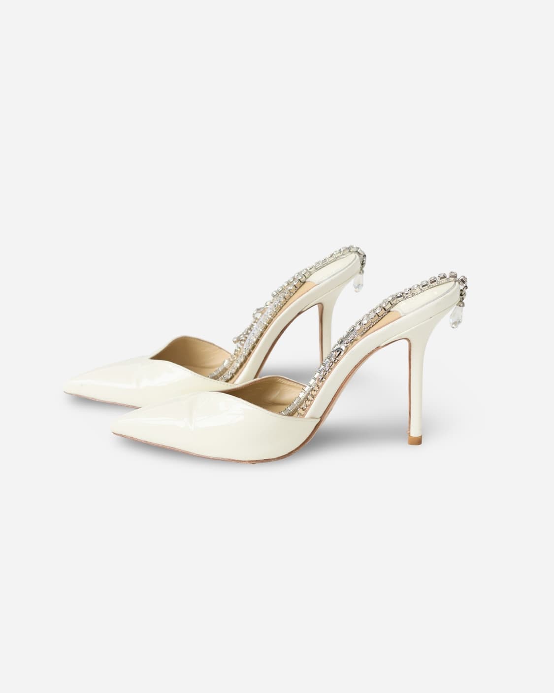 Jimmy Choo Crystal Strap Slingback Pumps 상품이미지3