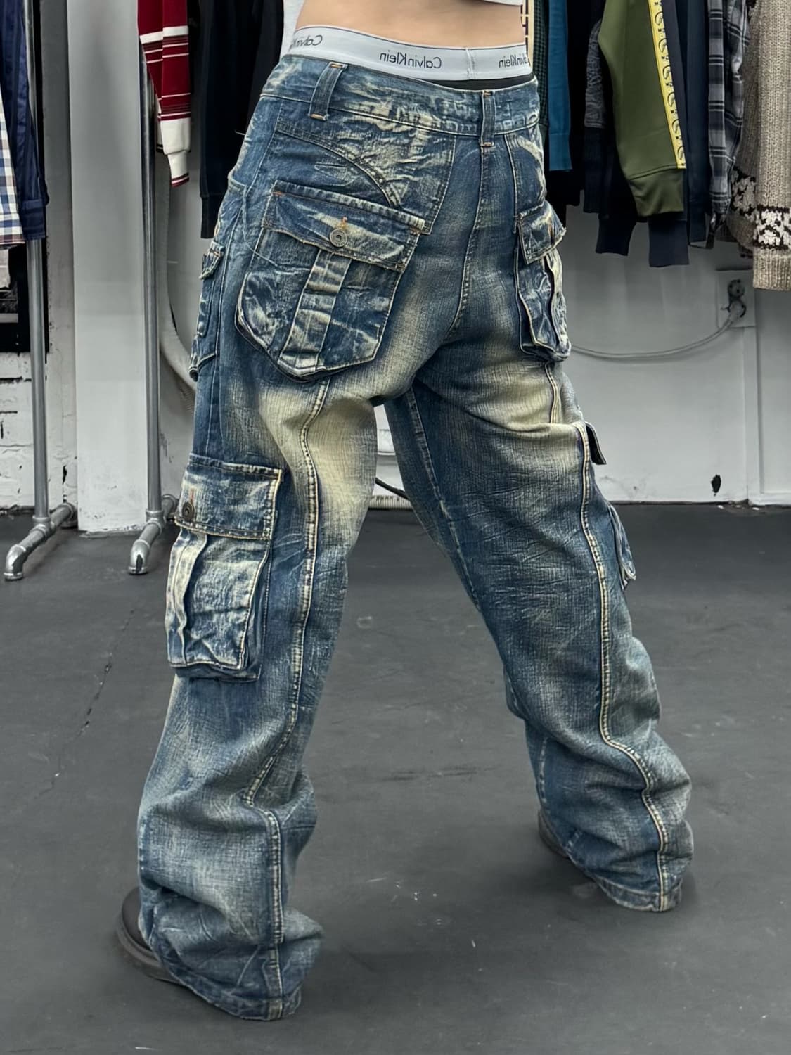 VTG 그런지 멀티포켓 데님팬츠 상품이미지5