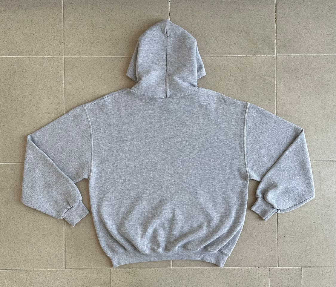 90s 빈티지 러셀 후드 그레이 L 상품이미지2