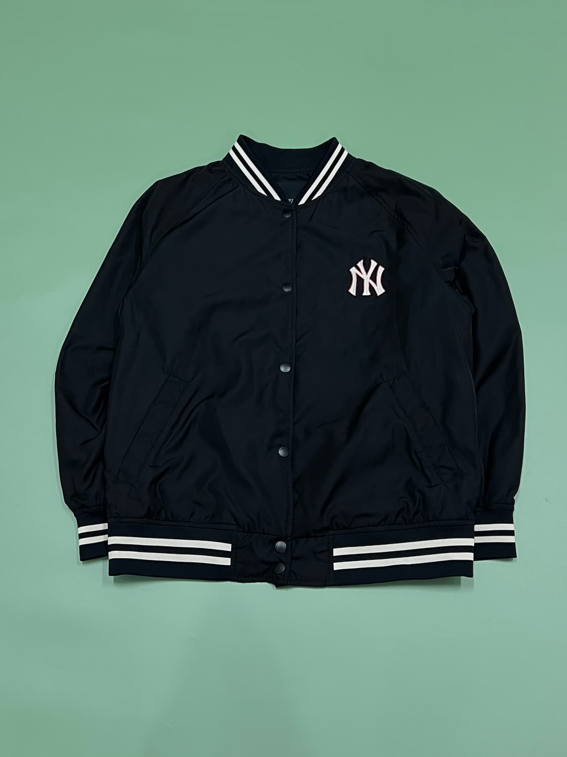 (S) MLB X DISNEY 미키 우븐 베이스볼 점퍼 상품이미지2