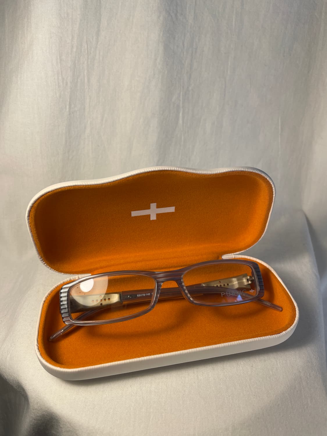 Public+ 웜그레이 패턴 뿔테 y2k 빈티지 긱시크안경 상품이미지8