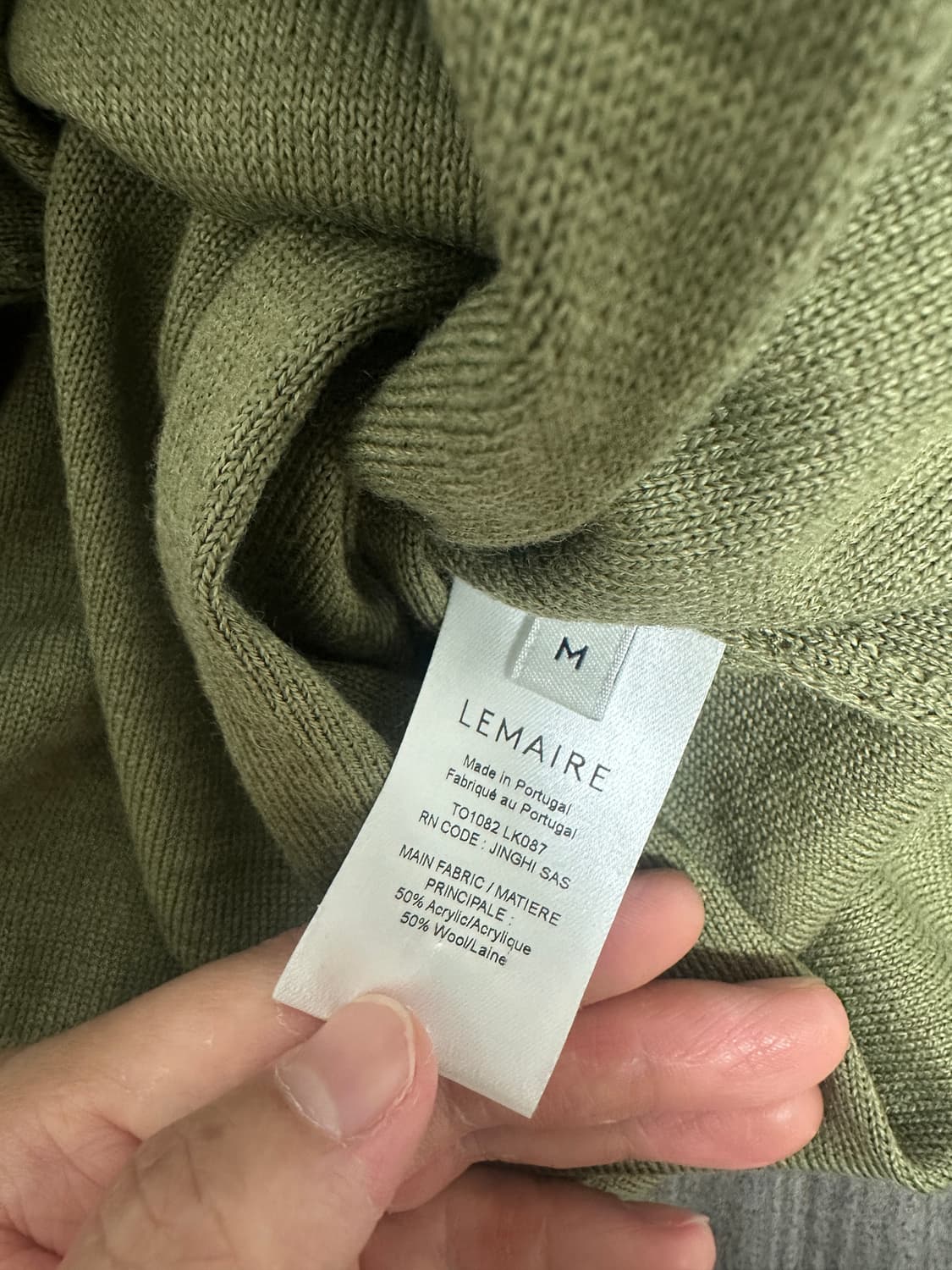 [M] 트위스티드 가디건 light olive 상품이미지4