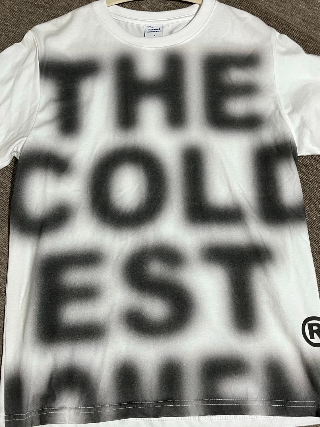 더콜디스트모먼트 TCM blur logo T 상품이미지3