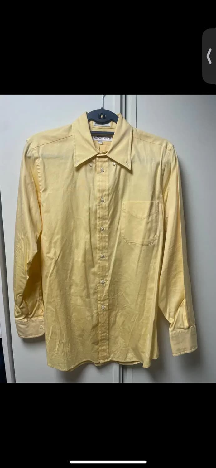 INDIVIDUALIZED SHIRTS 옐로우 셔츠(15 1/2) 상품이미지1