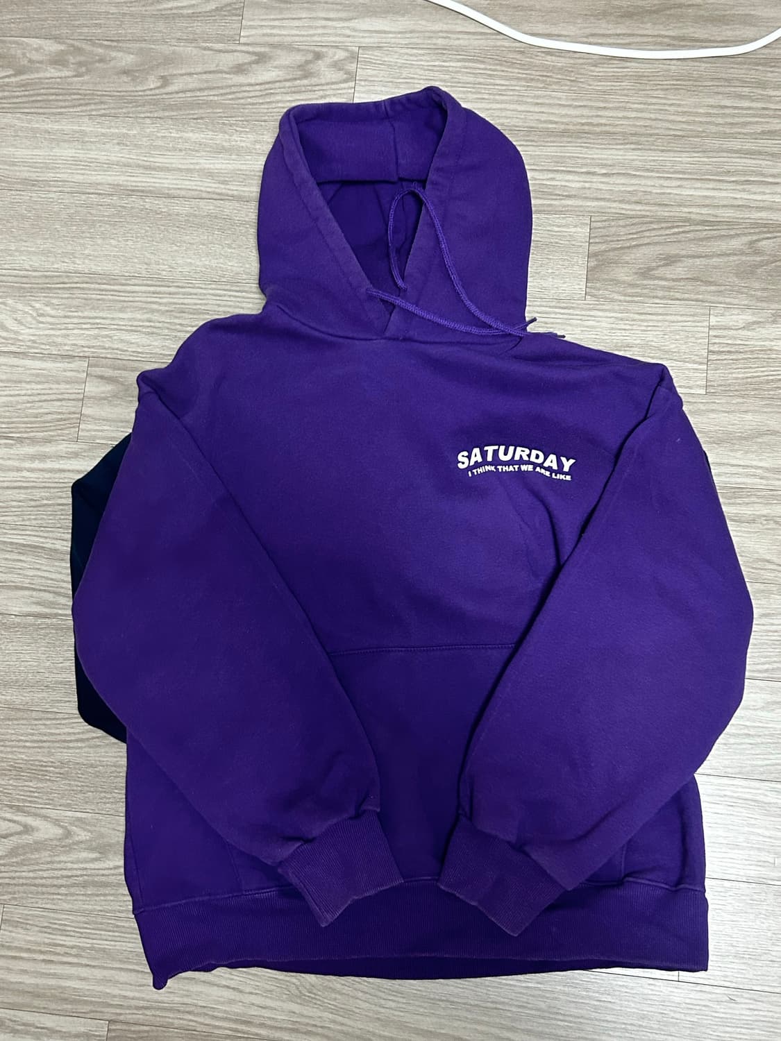 퍼플 후디 상품이미지2