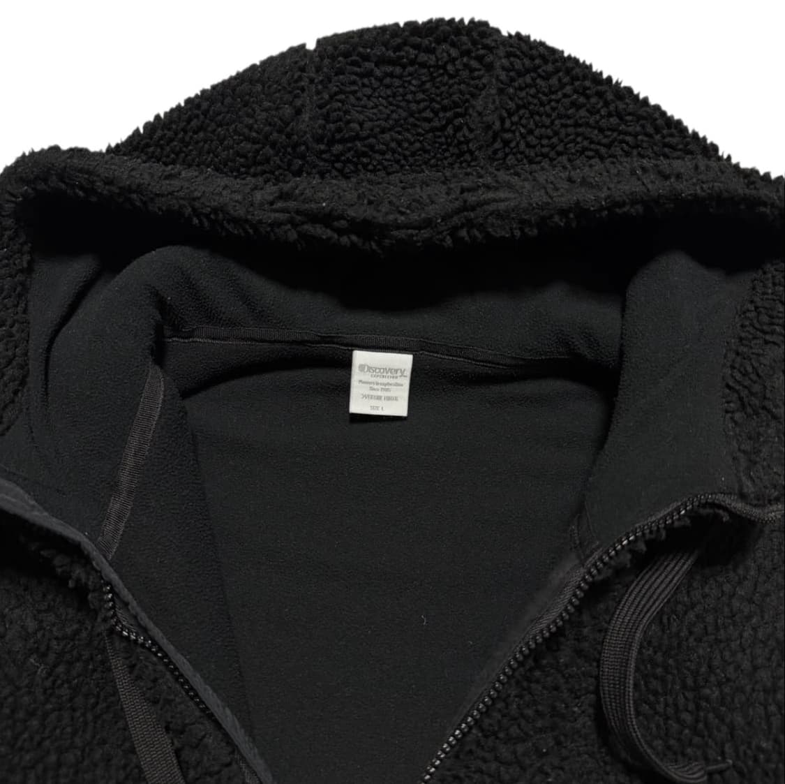 디스커버리 뽀글이 플리스 후드집업 상품이미지2