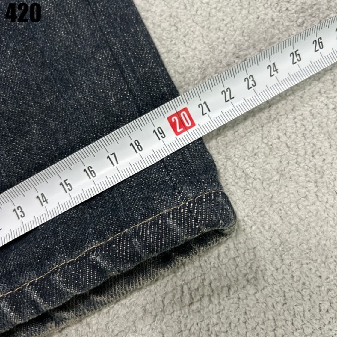 아르마니 진청 데님 청바지  상품이미지9