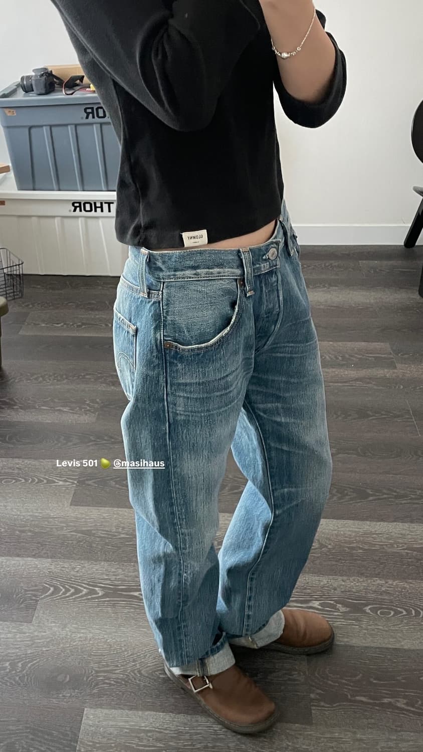 Levis 501 denim 상품이미지3