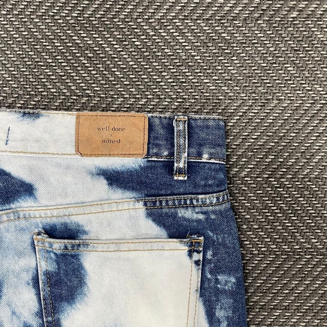 웰던x메종미네드 타이다이 데님 팬츠 v0178 상품이미지5