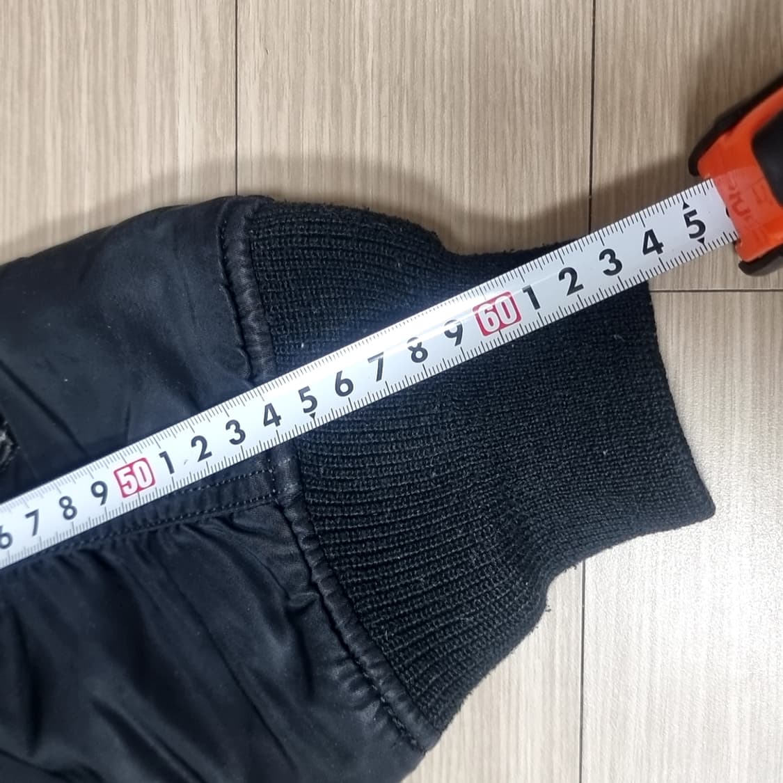 알파인더스트리 MA-1 블랙 항공점퍼(라지) 상품이미지9