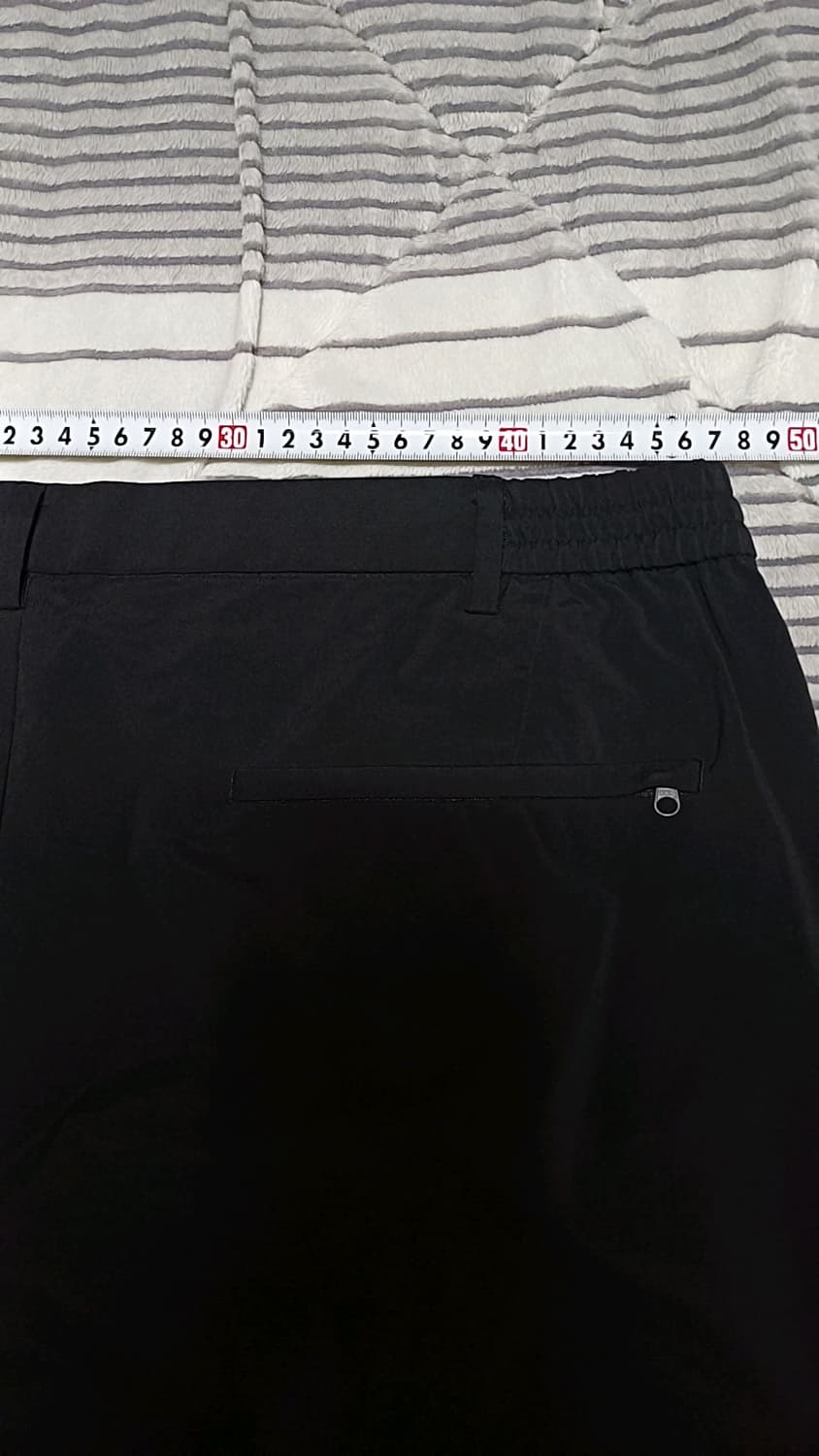 유니클로 띠어리 얇은블랙팬츠 37인치 기장105 상품이미지7