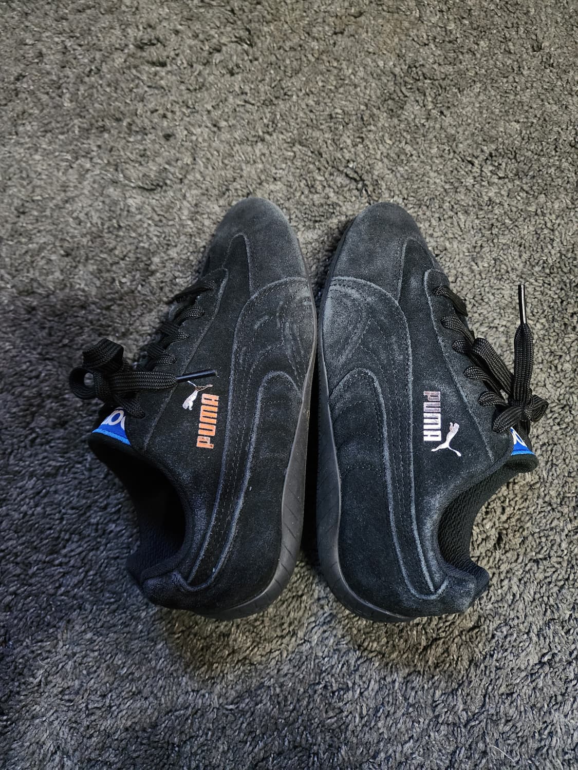 여성 푸마 스피드캣 블랙 스웨이드  225사이즈  상품이미지6