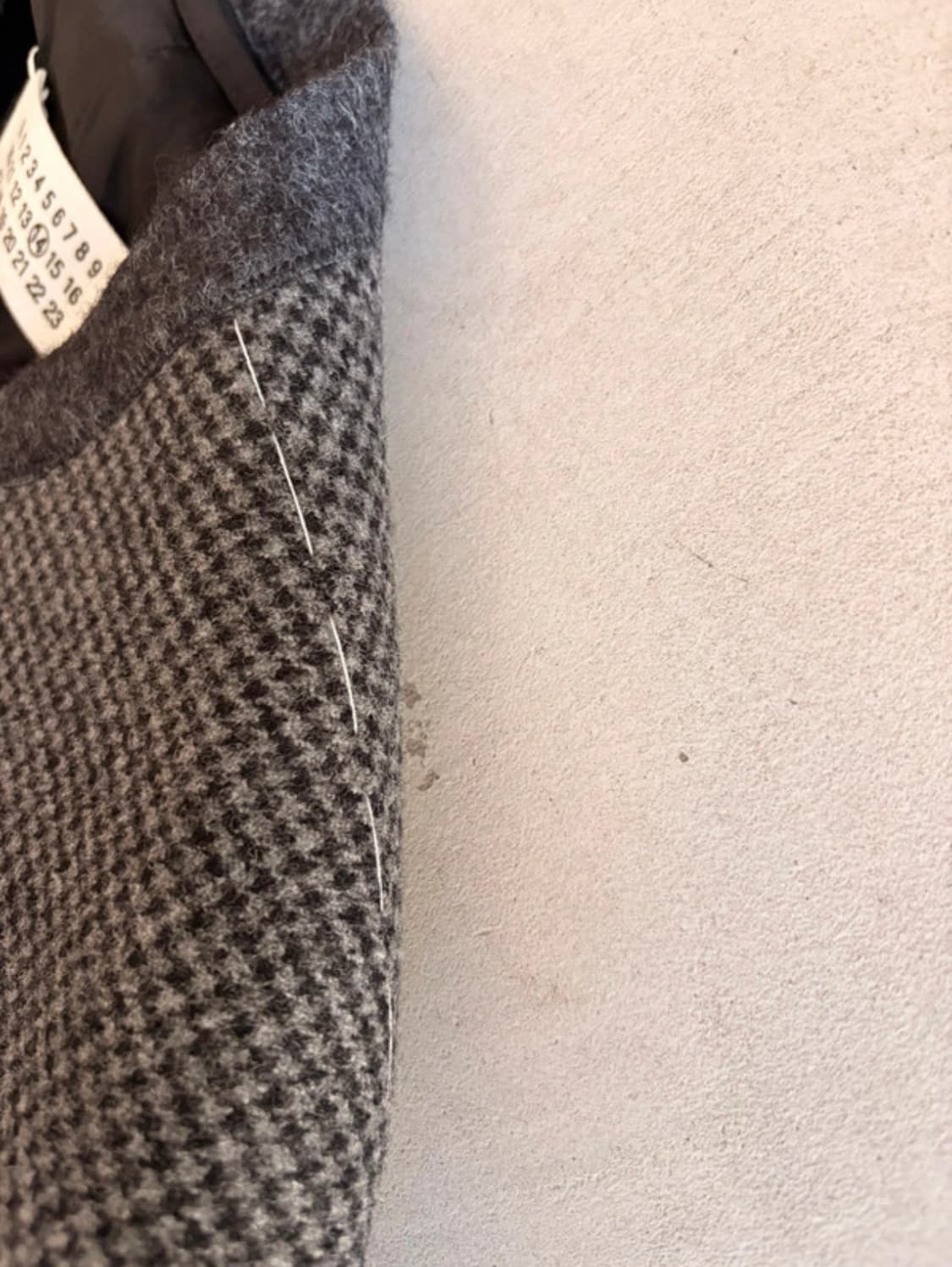 48사이즈 마르지엘라 카라리스 코트 그레이하운드 상품이미지6