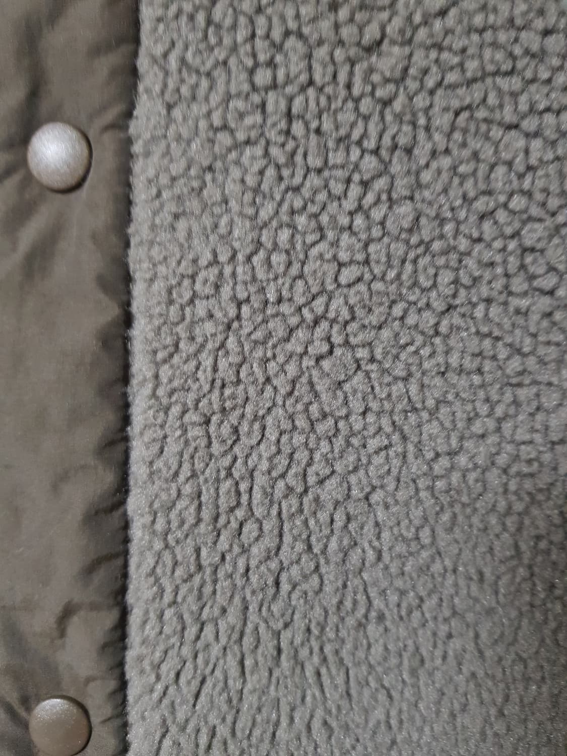 프로젝트엠 플리스 후리스 뽀글이 점퍼(카키/105) 상품이미지5