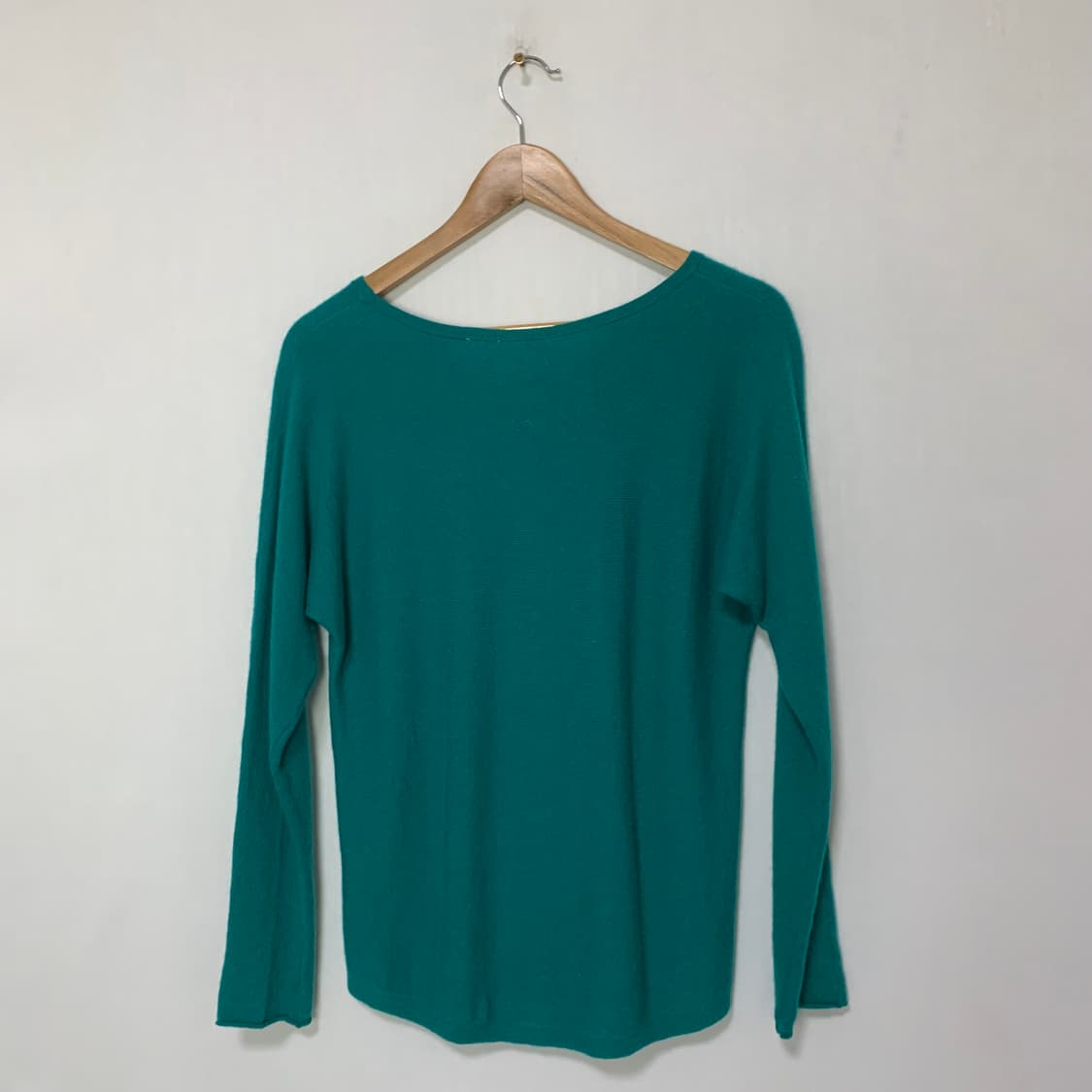 유니클로 캐시미어 100 여성 니트 그린 민트 빈티지 스웨터 상품이미지5