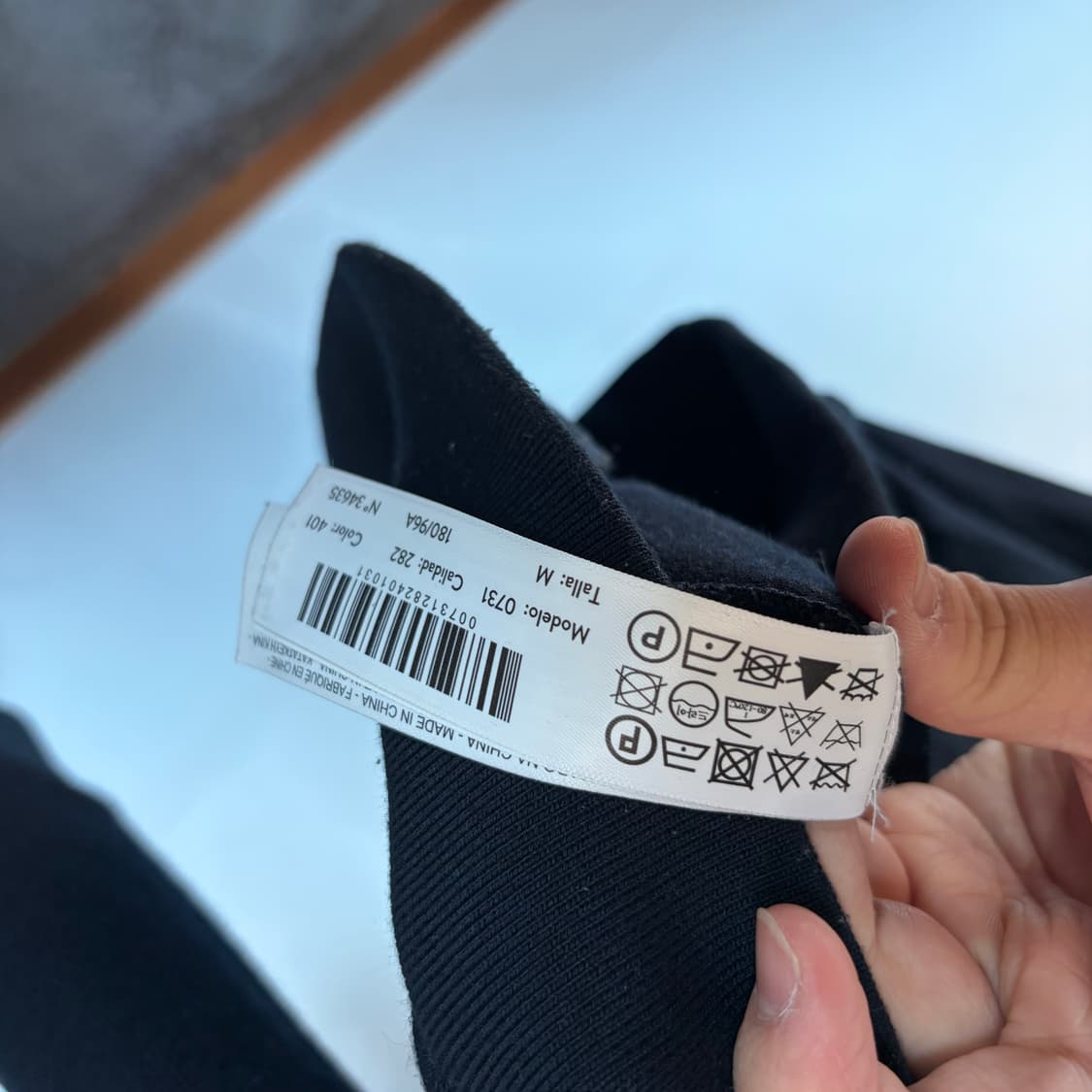 마시모두띠 블랙 집업 점퍼 상품이미지4