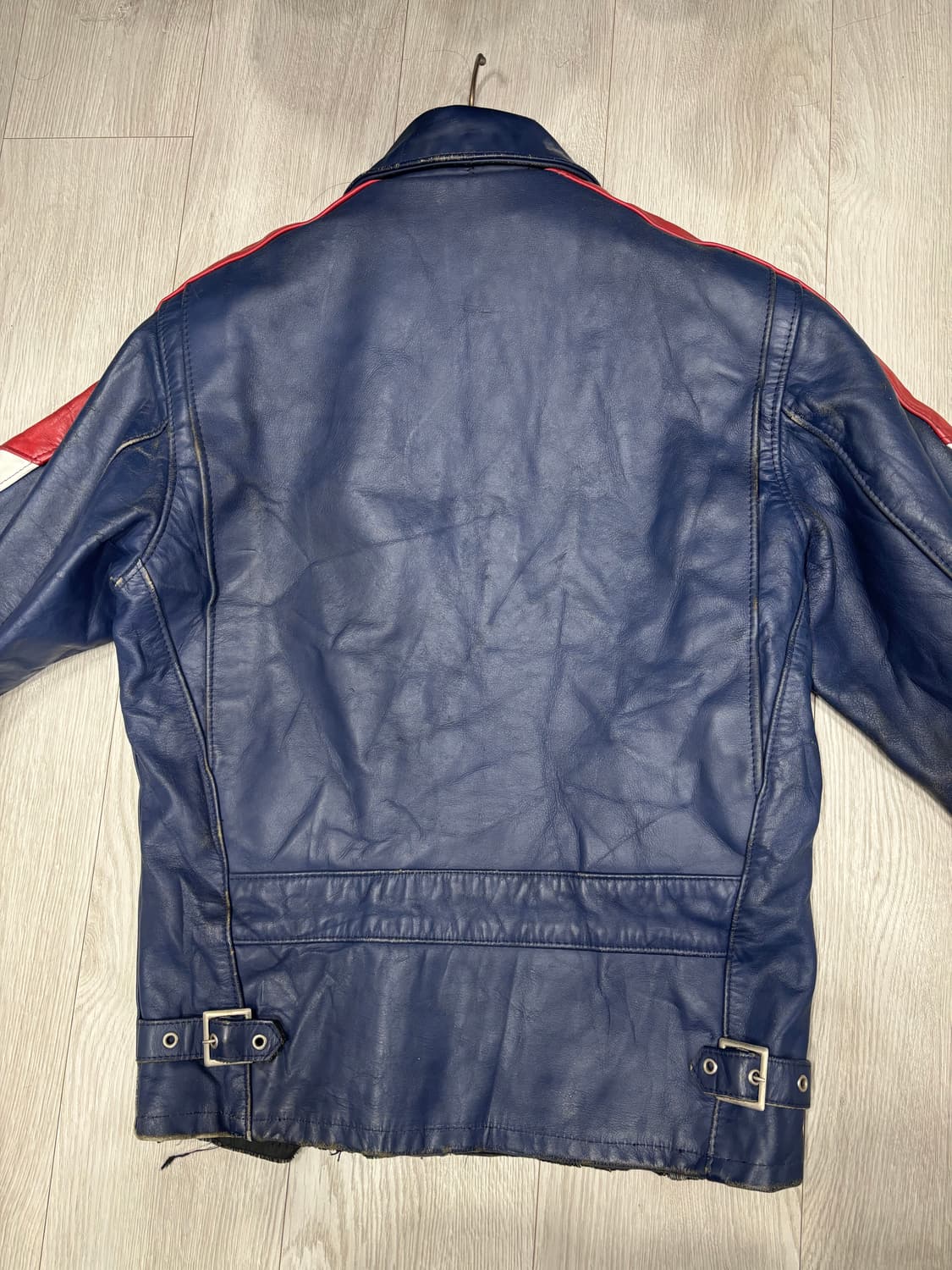 Schott cowhide leather jacket 레이싱 가죽자켓 상품이미지5