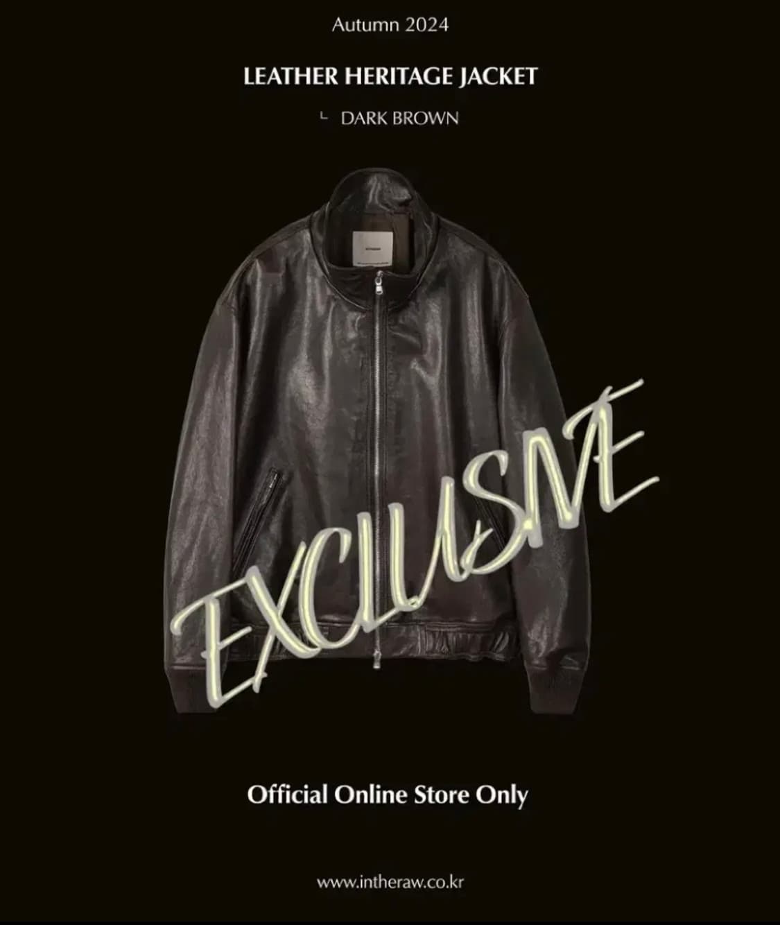 인더로우 하이넥 레더 자켓 3(105-110) 렉토, 르메르 st 상품이미지1
