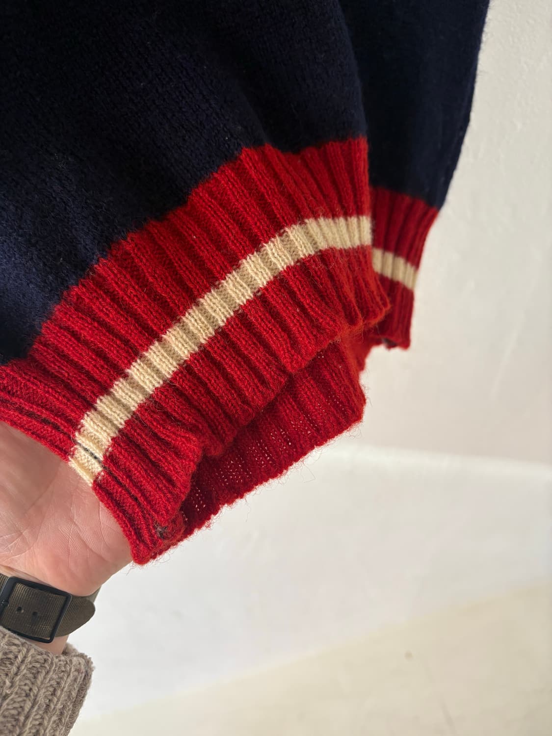 60-70’s Pendleton Lobo Virgin Wool Vest  상품이미지5