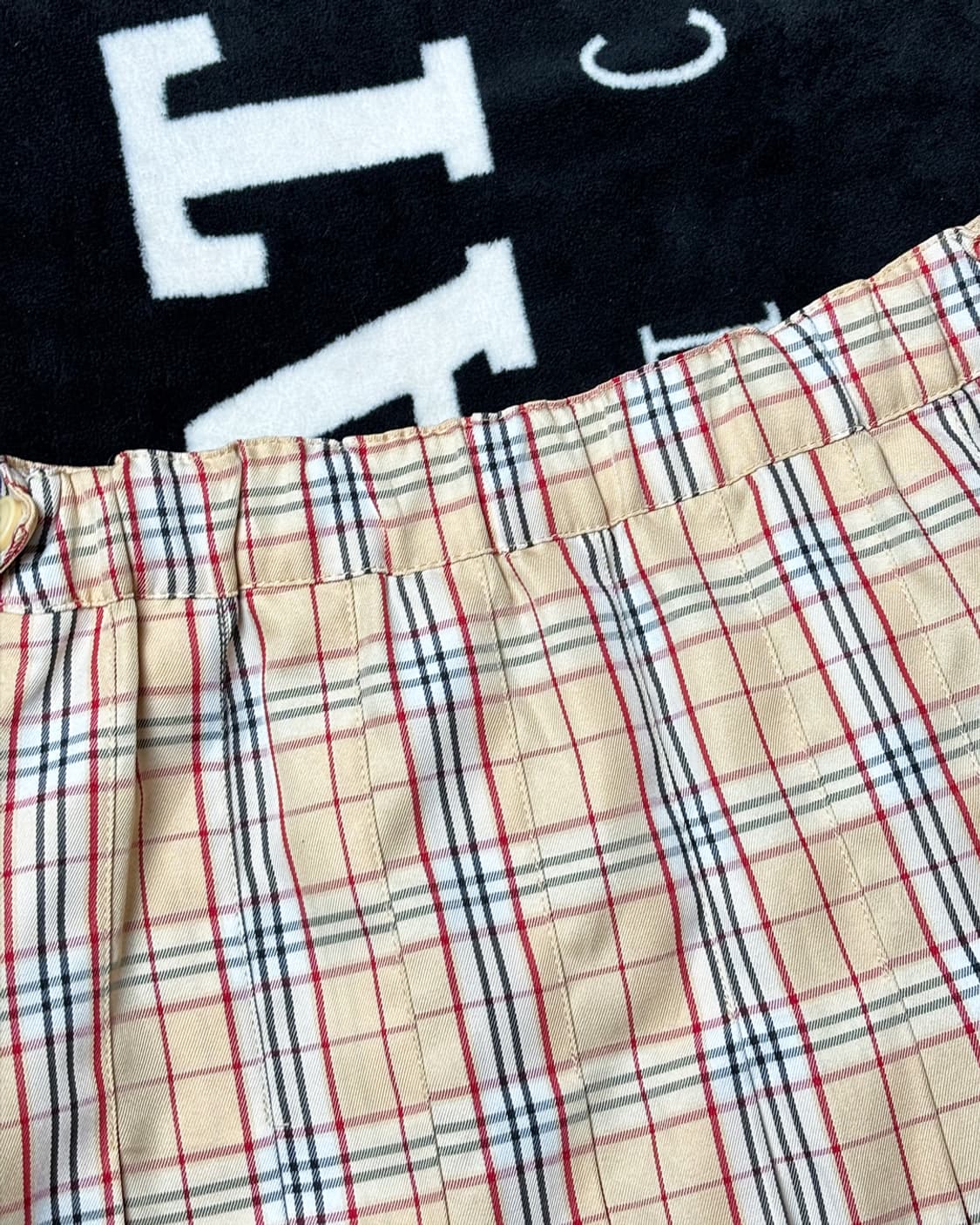 일본빈티지 BROWNY STANDARD 체크 스커트 상품이미지4
