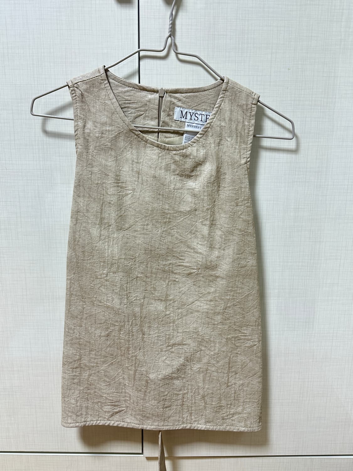 샵페어리 백 포인트 슬리브리스 상품이미지2